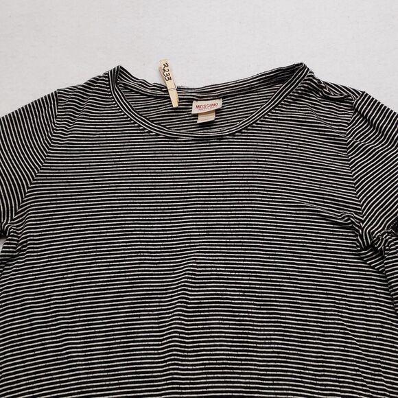 Mossimo Supply Co Casual Pullover Long Sleeve Top Dress Womens Size XS Black - Picture 1 of 8